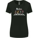 Masters of Rock Band Music Heavy Metal Womens Wider Cut T-Shirt Black