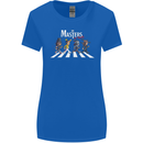 Masters of Rock Band Music Heavy Metal Womens Wider Cut T-Shirt Royal Blue