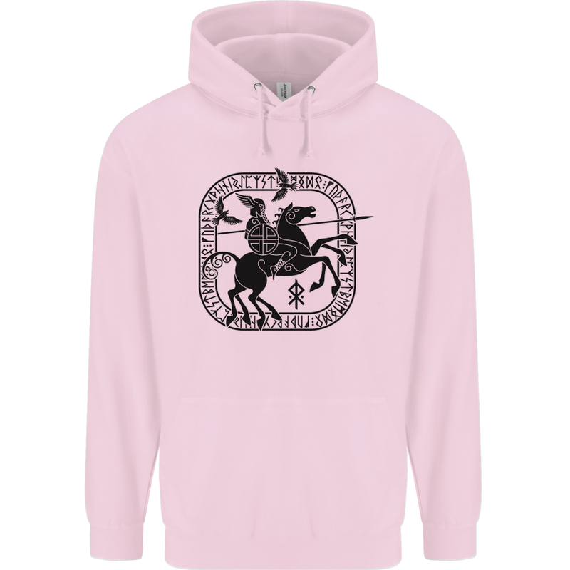 Masters of the Sea Vikings Valhalla Sailing Sailor Childrens Kids Hoodie Light Pink