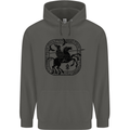 Masters of the Sea Vikings Valhalla Sailing Sailor Childrens Kids Hoodie Storm Grey
