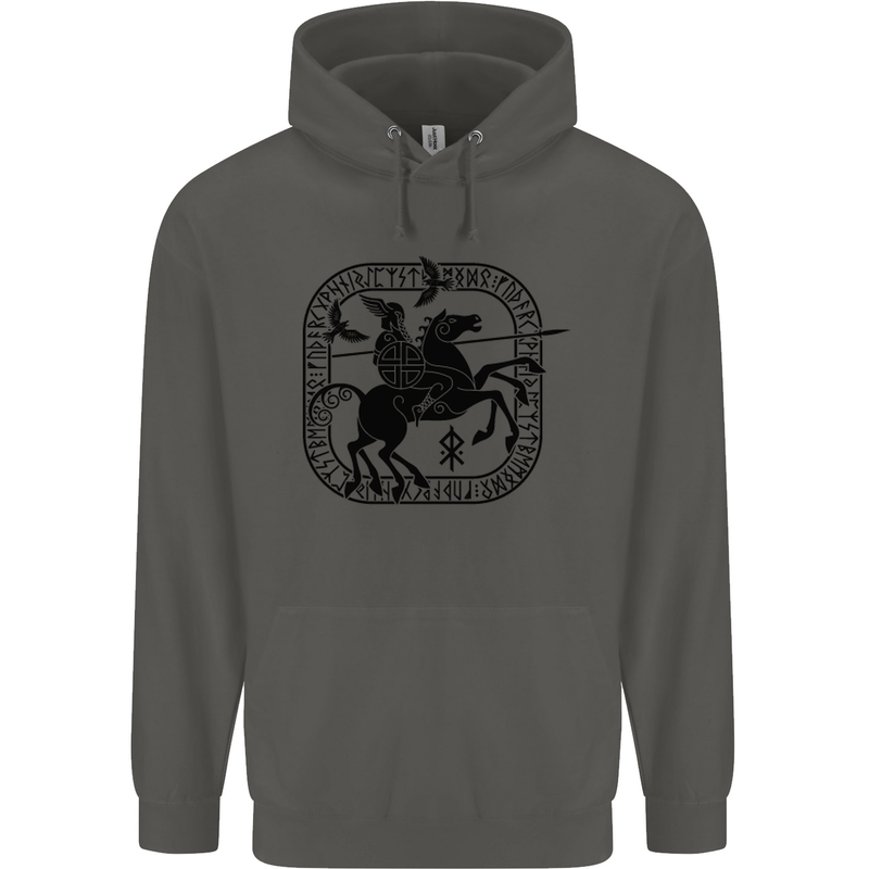 Masters of the Sea Vikings Valhalla Sailing Sailor Childrens Kids Hoodie Storm Grey