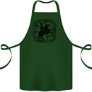 Masters of the Sea Vikings Valhalla Sailing Sailor Cotton Apron 100% Organic Forest Green