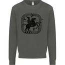 Masters of the Sea Vikings Valhalla Sailing Sailor Kids Sweatshirt Jumper Storm Grey