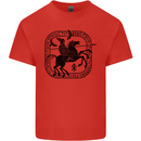 Masters of the Sea Vikings Valhalla Sailing Sailor Kids T-Shirt Childrens Red