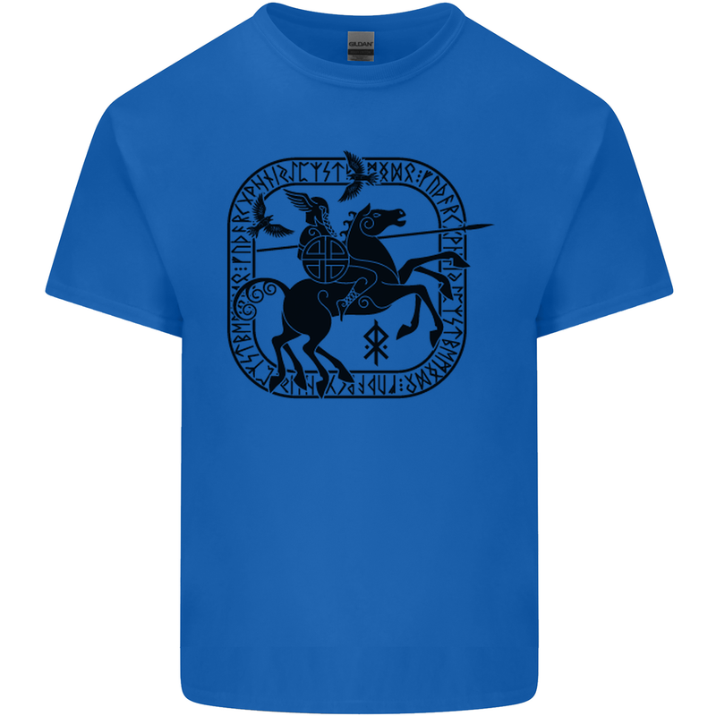 Masters of the Sea Vikings Valhalla Sailing Sailor Mens Cotton T-Shirt Tee Top Royal Blue