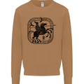 Masters of the Sea Vikings Valhalla Sailing Sailor Mens Sweatshirt Jumper Caramel Latte