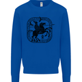 Masters of the Sea Vikings Valhalla Sailing Sailor Mens Sweatshirt Jumper Royal Blue