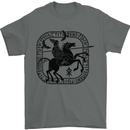 Masters of the Sea Vikings Valhalla Sailing Sailor Mens T-Shirt Cotton Gildan Charcoal
