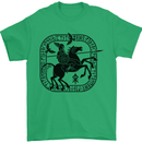 Masters of the Sea Vikings Valhalla Sailing Sailor Mens T-Shirt Cotton Gildan Irish Green