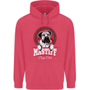 Mastiff Heart Funny Dog Childrens Kids Hoodie Heliconia
