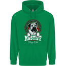 Mastiff Heart Funny Dog Childrens Kids Hoodie Irish Green