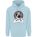Mastiff Heart Funny Dog Childrens Kids Hoodie Light Blue