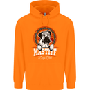 Mastiff Heart Funny Dog Childrens Kids Hoodie Orange