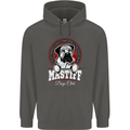 Mastiff Heart Funny Dog Childrens Kids Hoodie Storm Grey
