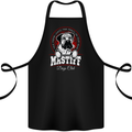 Mastiff Heart Funny Dog Cotton Apron 100% Organic Black