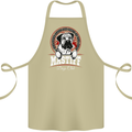 Mastiff Heart Funny Dog Cotton Apron 100% Organic Khaki