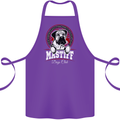 Mastiff Heart Funny Dog Cotton Apron 100% Organic Purple
