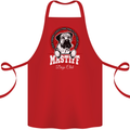 Mastiff Heart Funny Dog Cotton Apron 100% Organic Red