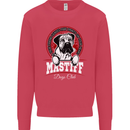 Mastiff Heart Funny Dog Kids Sweatshirt Jumper Heliconia