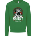 Mastiff Heart Funny Dog Kids Sweatshirt Jumper Irish Green