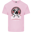Mastiff Heart Funny Dog Kids T-Shirt Childrens Light Pink