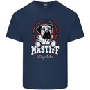 Mastiff Heart Funny Dog Kids T-Shirt Childrens Navy Blue