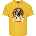 Mastiff Heart Funny Dog Kids T-Shirt Childrens Yellow