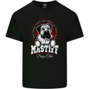 Mastiff Heart Funny Dog Mens Cotton T-Shirt Tee Top Black