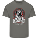 Mastiff Heart Funny Dog Mens Cotton T-Shirt Tee Top Charcoal
