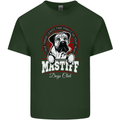Mastiff Heart Funny Dog Mens Cotton T-Shirt Tee Top Forest Green