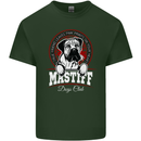 Mastiff Heart Funny Dog Mens Cotton T-Shirt Tee Top Forest Green
