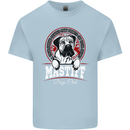 Mastiff Heart Funny Dog Mens Cotton T-Shirt Tee Top Light Blue
