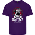 Mastiff Heart Funny Dog Mens Cotton T-Shirt Tee Top Purple