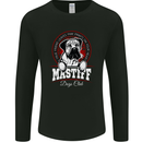 Mastiff Heart Funny Dog Mens Long Sleeve T-Shirt Black