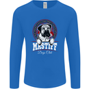 Mastiff Heart Funny Dog Mens Long Sleeve T-Shirt Royal Blue