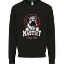 Mastiff Heart Funny Dog Mens Sweatshirt Jumper Black