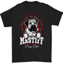 Mastiff Heart Funny Dog Mens T-Shirt Cotton Gildan Black