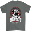 Mastiff Heart Funny Dog Mens T-Shirt Cotton Gildan Charcoal