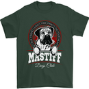 Mastiff Heart Funny Dog Mens T-Shirt Cotton Gildan Forest Green
