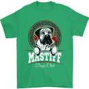Mastiff Heart Funny Dog Mens T-Shirt Cotton Gildan Irish Green