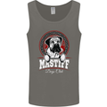 Mastiff Heart Funny Dog Mens Vest Tank Top Charcoal