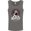 Mastiff Heart Funny Dog Mens Vest Tank Top Charcoal