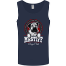 Mastiff Heart Funny Dog Mens Vest Tank Top Navy Blue