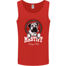 Mastiff Heart Funny Dog Mens Vest Tank Top Red
