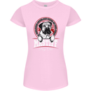 Mastiff Heart Funny Dog Womens Petite Cut T-Shirt Light Pink
