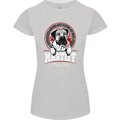 Mastiff Heart Funny Dog Womens Petite Cut T-Shirt Sports Grey