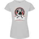 Mastiff Heart Funny Dog Womens Petite Cut T-Shirt Sports Grey