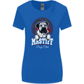 Mastiff Heart Funny Dog Womens Wider Cut T-Shirt Royal Blue