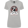 Mastiff Heart Funny Dog Womens Wider Cut T-Shirt Sports Grey