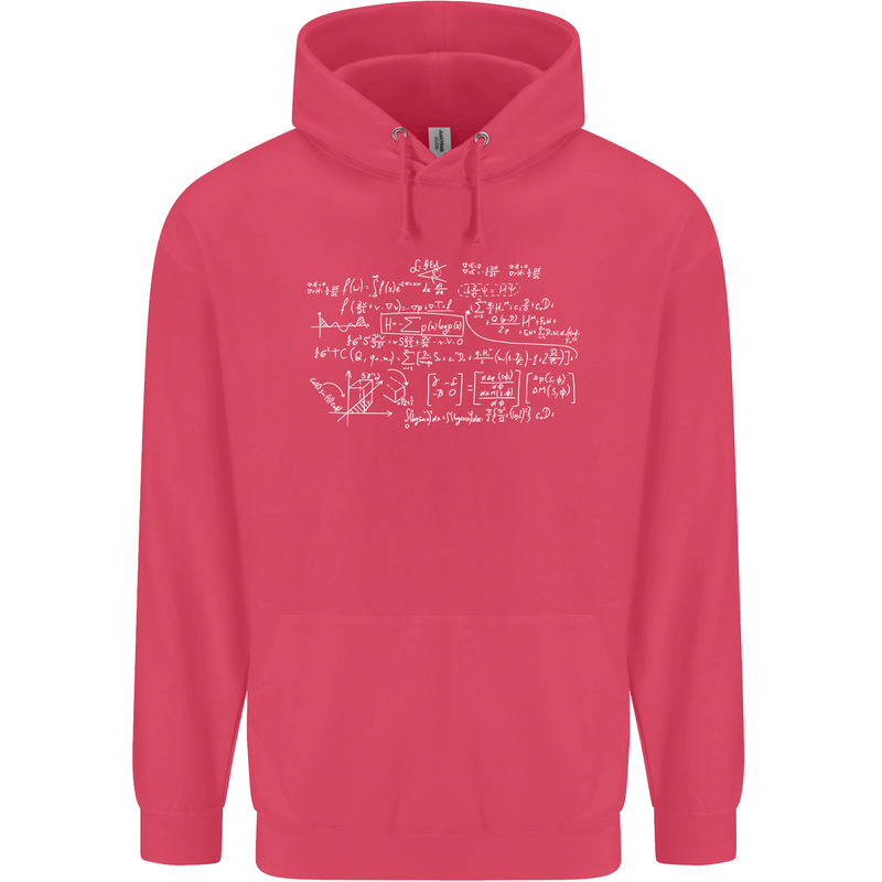 Mathematical Formula Funny Maths Childrens Kids Hoodie Heliconia